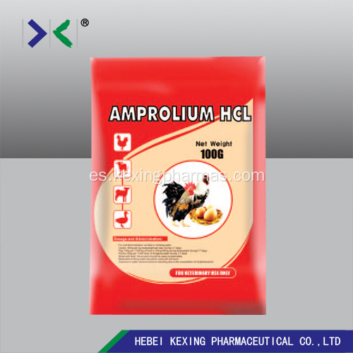 Amprolium en polvo (20% de la medicina avícola)